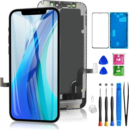 Vista 21 de Reemplazo de pantalla para iPhone 11 de 6.1 pulgadas, reemplazo del digitizador LCD táctil Diykitpl 3D para A2111, A2223, A2221, con kit