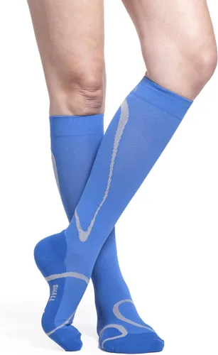 Vista 8 de Sigvaris Calcetines unisex de compresión médica de alta tecnología para hombres y mujeres, con puntera cerrada, 20-30 mmHg