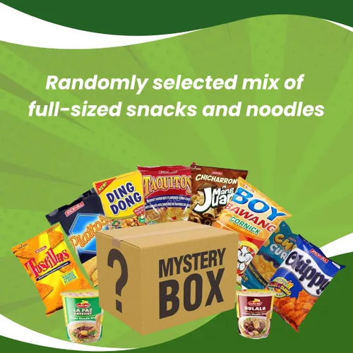 Vista 3 de High Class Grass Philippines Snacks Box - Caja de aperitivos internacional, paquete variado de 10 auténticos alimentos filipinos como Boy Bawang