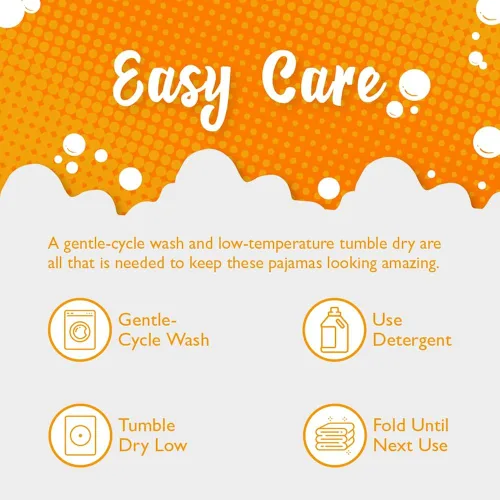 Vista 5 de Garfield Conjunto de pijama holgado de 2 piezas para niñas grandes