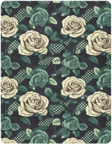 Fitted Crib Sheets White Roses Mini Crib Sheets for Boy & Girl Toddler Mattress Sheets Playard Sheet 21216581