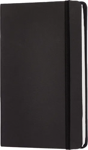 Vista 10 de Amazon Basics - Cuaderno clásico de tapa dura con rayas, 24 paquetes, 240 páginas, 5 x 8.25 pulgadas, color negro