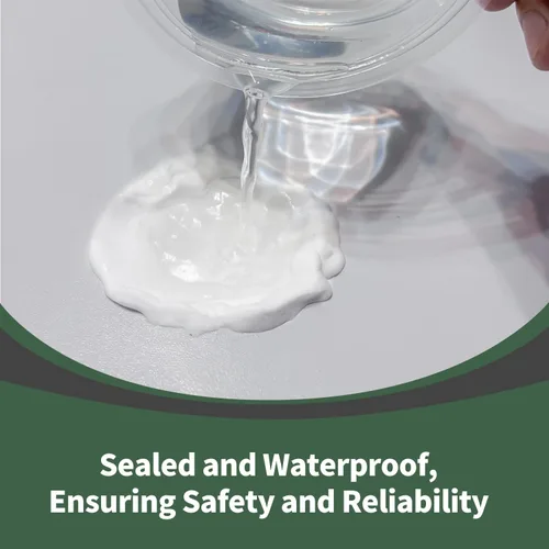 Vista 6 de Masilla selladora impermeable, paquete de 8 masillas de sellado blanco, arcilla de sellado de reparación de conductos impermeable, barro