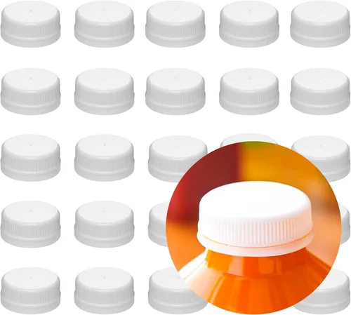 Vista 15 de Paquete de 15 tapas transparentes para botellas de 1.5 pulgadas, a prueba de manipulaciones, tapas de plástico de repuesto para botellas de agua