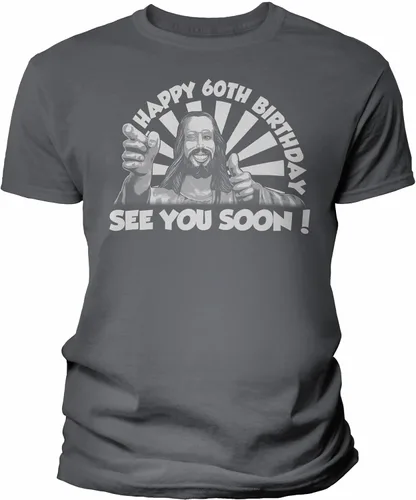 Vista 7 de Happy 60th Birthday See You Soon Funny Gag Gift 60th Birthday Shirt for Men marino