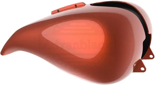 Vista 169 de Fundas de tanque estiradas para whisky ámbar con consola de tablero para Harley Touring Street Glide Road Glide 2014 2015 2016 2017 2018 2019 2020