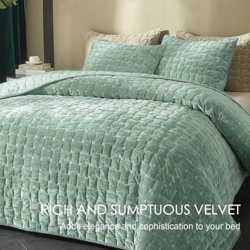 Vista 2 de Powdion Edredones de lino y algodón Queen Blue