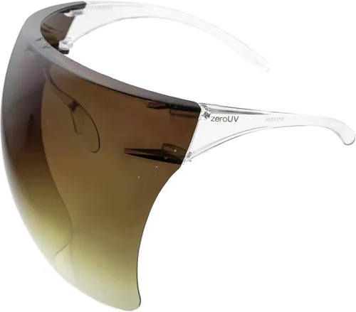 Vista 3 de zeroUV - Lentes de protección completa para la cara (antiniebla, con filtro de luz azul)