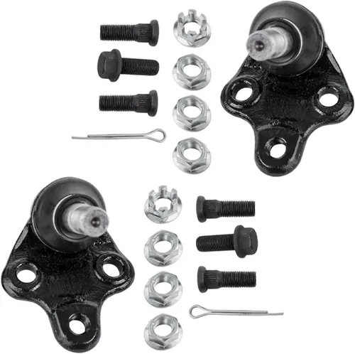 Vista 5 de Detroit Axle - Kit de suspensión frontal de 12 piezas para Toyota Corolla 2003 2004 2005 2006 2007 2008, 2 brazos de control inferiores, 2 rótulas