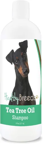 Vista 132 de Healthy Breeds Chow Chow Champú de aceite de árbol de té, formulado para pieles secas e irritadas, reduce la caspa, aroma de gaulteria, 8 onzas