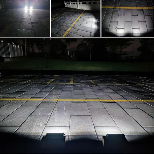 Vista 6 de STDYSUN - Barra de luces LED antiniebla de conducción todoterreno ultra delgada de una sola fila, 2 piezas de 17.8 cm, impermeables, luces