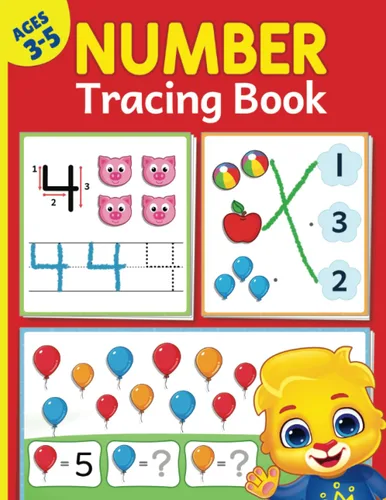 Number Tracing Book For Kids Ages 3-5 Learn To Trace Numbers 1 To 20 Number Tracing Book For Preschoolers And Kindergarten Fun Math Activity Book