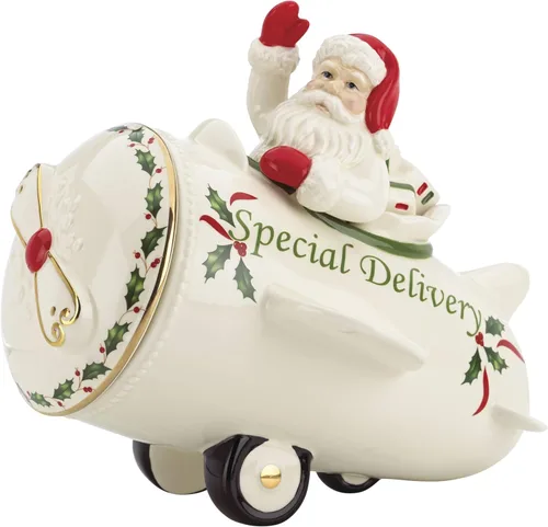 Vista 7 de Lenox 882207 - Reposa cucharas de anfitrión de festividades de Santa