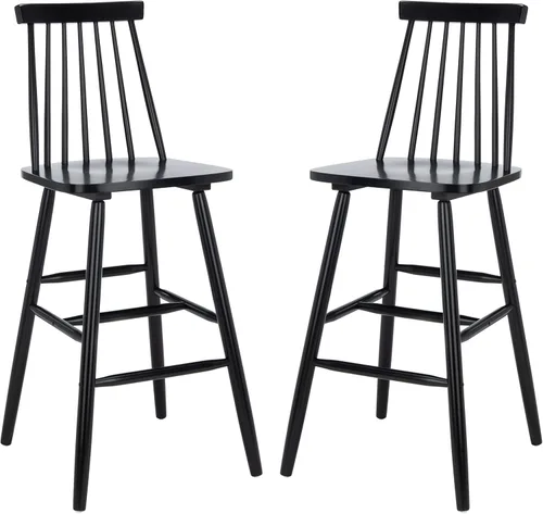 Vista 29 de Safavieh Home Collection Beaufort - Taburete de bar natural (30 pulgadas, 2 unidades)