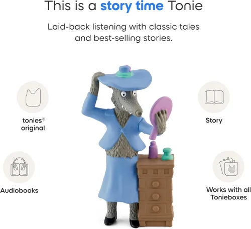 Vista 4 de Tonies Rimas Asquerosas y Otras Historias Figurina de Juguete de Audio de Roald Dahl