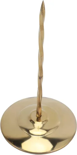 Vista 6 de Soporte para púas de recibos, de acero inoxidable, para restaurante, escritorio, soporte para recibos, espiga, tenedor, husillo de comprobación