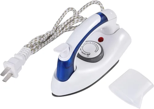 Vista 2 de Mini plancha, mini plancha de calor portátil con control de temperatura, cómoda de manejar, mini plancha de vapor, tabla de planchar