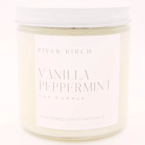 Vista 88 de River Birch Candles - Vela perfumada de menta y pomelo, velas de soja de primera calidad, totalmente naturales, no tóxicas, 16 onzas, 90 horas