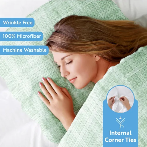 Vista 367 de Linen Market Funda de edredón individual para cama individual – Experimenta una comodidad similar a un hotel con una suavidad inigualable