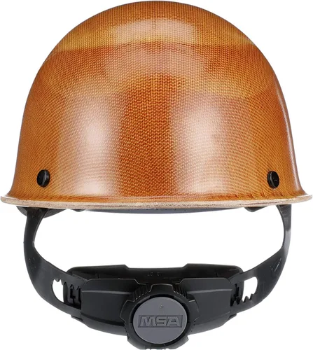 Vista 6 de MSA Skullgard Casco de Seguridad Estilo Gorra con Suspensión - Gorra Sin Ranuras, Hecho de Resina Fenólica, Cargas de Calor Radiante de hasta 350F