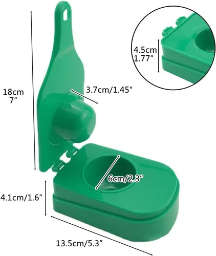 Vista 3 de Molde de plástico para hacer patacones de plátano, para rellenar Tostones, albóndigas, molde para plátano, prensa para armar