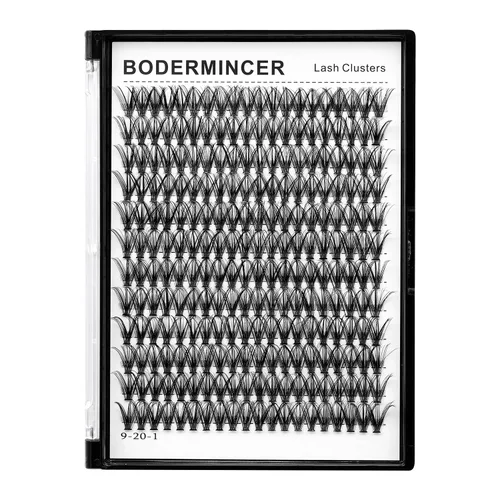 Vista 39 de Bodermincer 7D/10D/20D/30D/40D/50D/60D/80D/100D Rizo D, 240 unidades, extensiones de pestañas postizas, individuales y en racimo, pestañas falsas