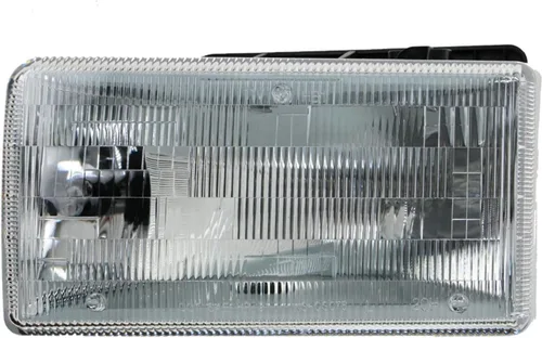 Vista 474 de TRQ Juego de Conjunto de Ensamble de Faros de 2 Piezas de Desempeño Halógeno con Marco Cromado Conductor y Lado del Pasajero Compatible con Mercedes