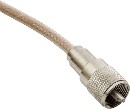 Vista 3 de RoadPro RP-8X12CL Clear 12' Antena CB con cable coaxial Mini-8