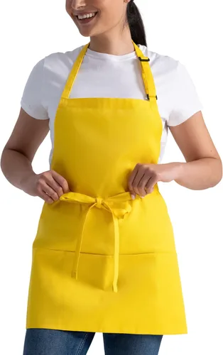 Vista 32 de Chef Works - Delantal unisex de tres bolsillos