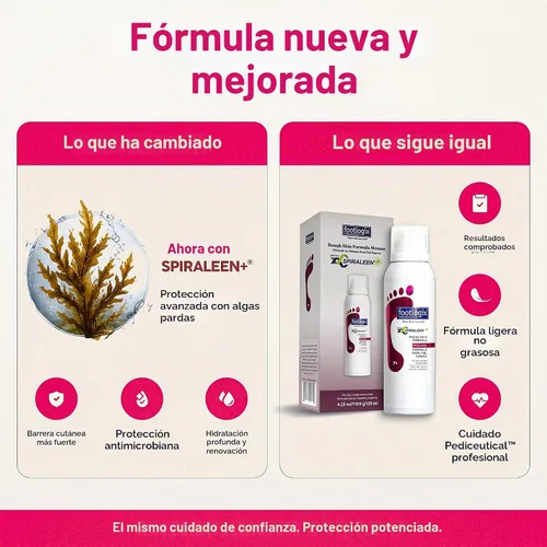 Vista 9 de FOOTLOGIX Fórmula para piel áspera con espiraleen, 4.23 oz