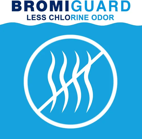 Vista 2 de Tabletas de bromo de 1 pulgada y 1 libra para spa, tina de hidromasaje, desinfectante químico, tabletas de bromo de 1 pulgada para piscinas, menos