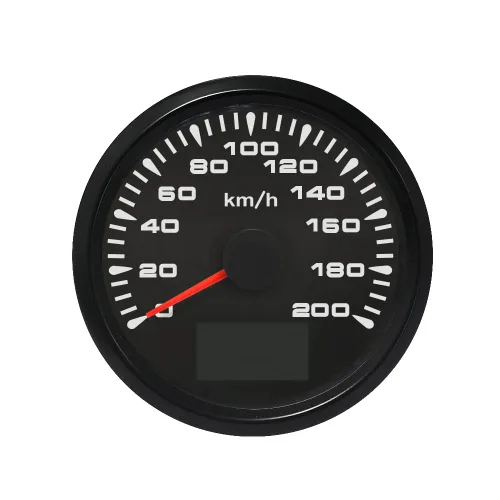 Vista 9 de ELING Universal 0-120KM/H Auto GPS Velocímetro Odómetro Velómetro con 8 diferentes retroiluminación 3.346 in 9-32V