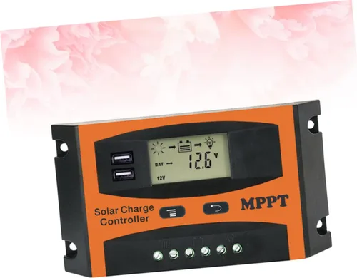 Vista 8 de 12v Solar Charge Controller Solar Controller with Solar Panel Controller 30a Solar Controller 24v Auto Battery Charger Solar Regulator Charge