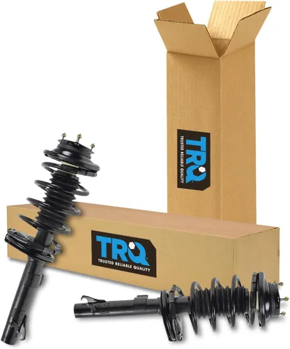 Vista 163 de TRQ - Conjunto de puntal delantero y resorte helicoidal (lados del conductor y del pasajero), para auto