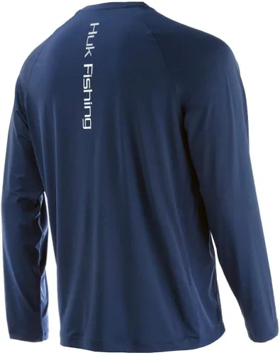 Vista 2 de HUK Pursuit - Camiseta de pesca de manga larga ventilada para hombre