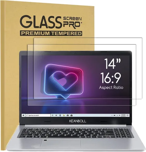 Vista 15 de Paquete de 2 protectores de pantalla de vidrio templado de 15.6 pulgadas para laptop de 15.6 pulgadas