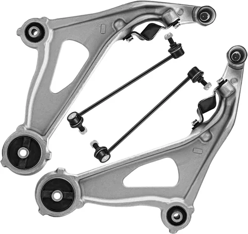Vista 46 de Detroit Axle - Kit de brazos de control inferiores delanteros para Dodge Dart 2013, 2014, 2015, 2016, 2 brazos de control inferiores con ensamblaje
