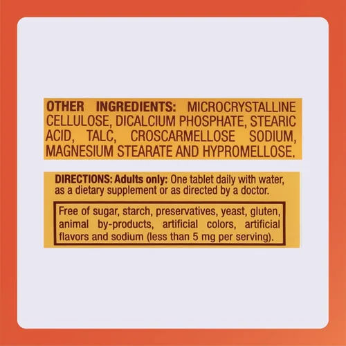 Vista 5 de Rugby Vitamina B-6 Tabletas – 25 mg de vitamina B6 – Suplemento dietético – 100 unidades (1 paquete)