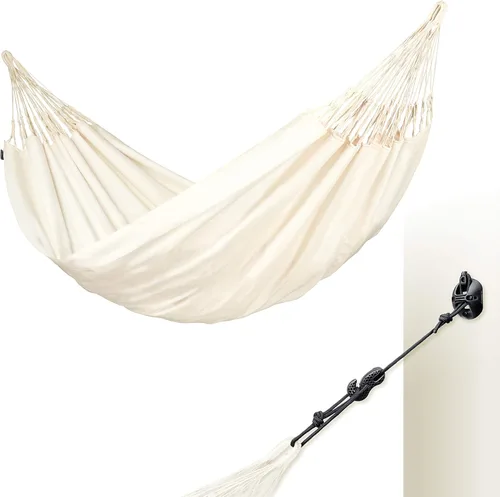 Vista 24 de LA SIESTA Brisa Hamaca Clásica, Hecha a Mano, Resistente a la Intemperie, Resistente a Desgarros para Relajación Interior y Exterior, Tamaño-King