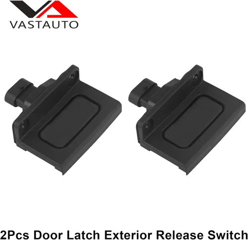 Vista 5 de C6 - Juego de almohadillas para interruptor de liberación exterior con pestillo de puerta compatible con Chevy Corvette C6 2005-2013 Reemplazar #