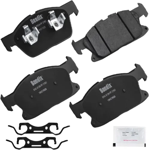 Vista 270 de Bendix Pastillas de freno delanteras de cerámica Priority1 CFC465AK2 para Acura EL 2005-1997, Honda Civic 2011-1996, Insight 2014-2010