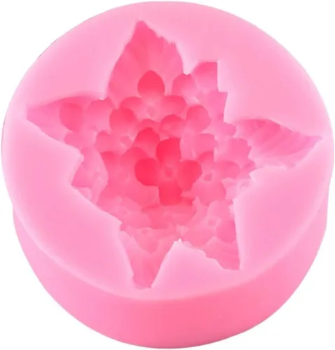 Vista 53 de Molde de Silicona para Fondant de Flores Rosas 3D Molde de Chocolate Dulces Pastel Decoración Molde Jabón Molde Vela Molde Resina Arcilla Horneado
