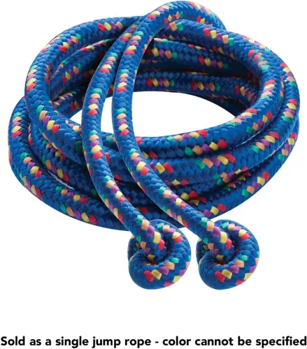 Vista 2 de Champion Sports Cuerda de salto de nailon trenzada serie CR - Múltiples longitudes