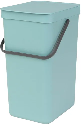 Brabantia Sort & Go - Contenedor de residuos, Mint, 16L