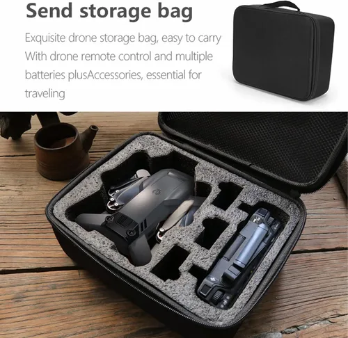 Vista 3 de GPS Drone, Flying Around Point 4K HD Camera Black RC Drone Smart Follow for Panorama Shooting (2 Battery)