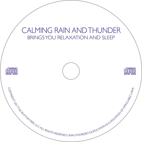 Vista 5 de Calming Rain and Distant Thunder - Thunderstorm Nature Sounds Recording - For Meditation, Relaxation and Sleep - Nature's Perfect White Noise