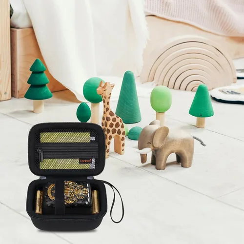 Vista 7 de Canboc Estuche Duro de Transporte para Juguetes Interactivos Bitzee del Mundo Mágico de Harry Potter, Bolsa de Almacenamiento para Mascotas