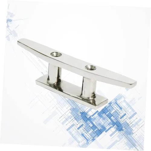 Vista 9 de Mikikit 5 tacos de barco Accesorios de barco de acero inoxidable marino Base abierta de acero inoxidable Tabla de clip de metal Accesorios