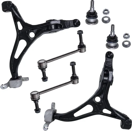 Vista 9 de Detroit Axle - Kit de extremo delantero para Chrysler 300 Dodge Charge 2011-2018 Challenger, 2 brazos de control traseros inferiores, 2 barras