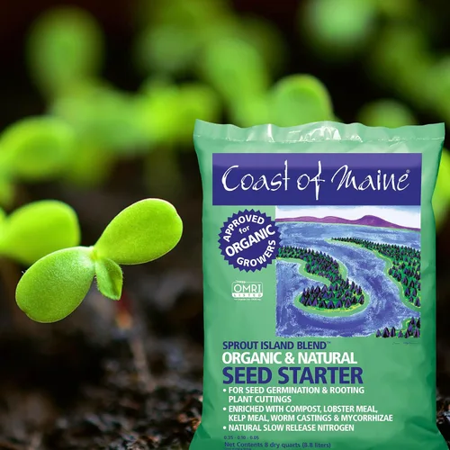 Vista 4 de Coast of Maine Sprout Island Blend Seed Starter, 2 cu ft